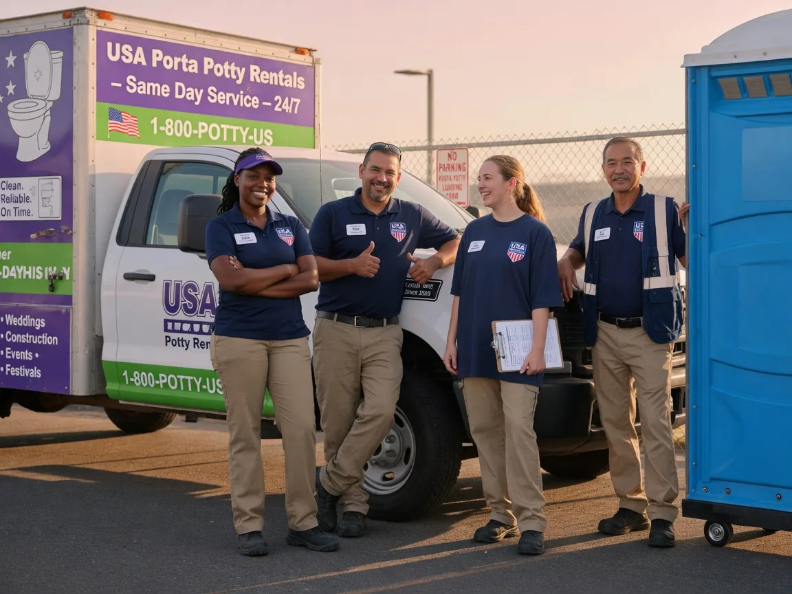 Porta Potty Rental company in Barstow, IL